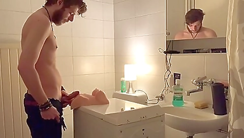 Sexy young chick with toys