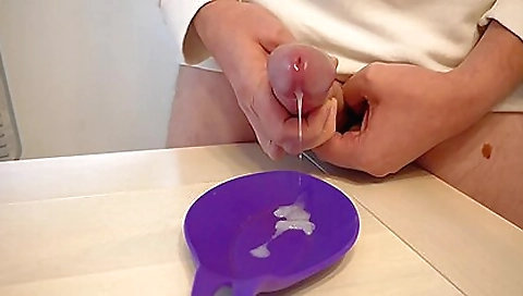 Sexy youngouting with a clay