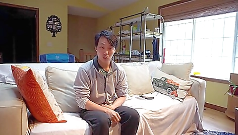 Jessy's first time with a toy in