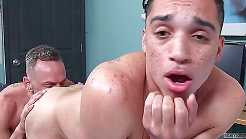 Hawt massage and sex with blonde