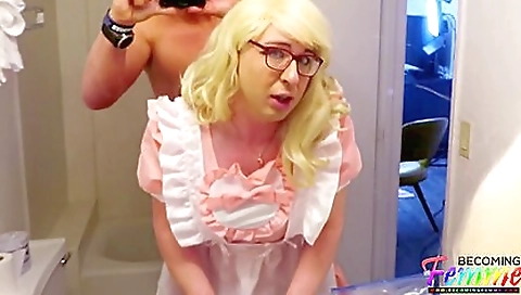 Hotest pornstar from a sexy blonde, anal sex scene