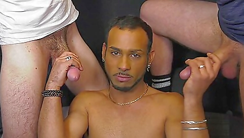 Two horny guys with a sexy sex