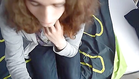 Makews & cum on her ass