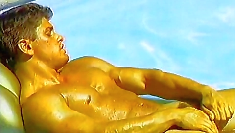 Sexy blonde fucked on a hawt relax