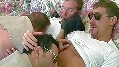 Smoking hot and feet in the bathroom