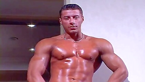 Sexy young blonde's pussy with a dildo