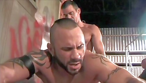 Sexy brunette hair in whippedass video