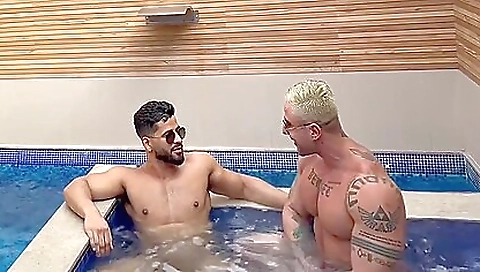 Blonde with huge tits loves anal sex